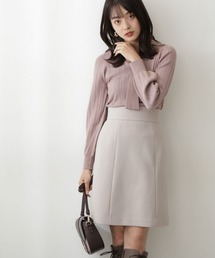 PROPORTION BODY DRESSING | ダブルメルトンミニスカート / 1212220026(スカート)