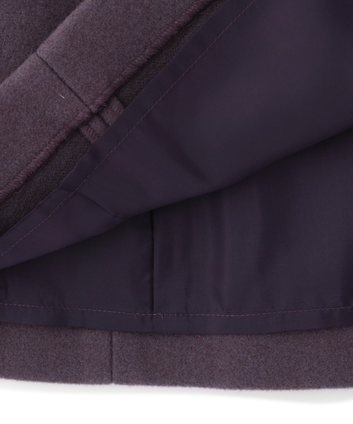 PROPORTION BODY DRESSING(プロポーションボディドレッシング)の「ダブルメルトンミニスカート / 1212220026(スカート・レディース・ベージュ/パープル・SMALL/MEDIUM/X-SMALL)」の10枚目の写真