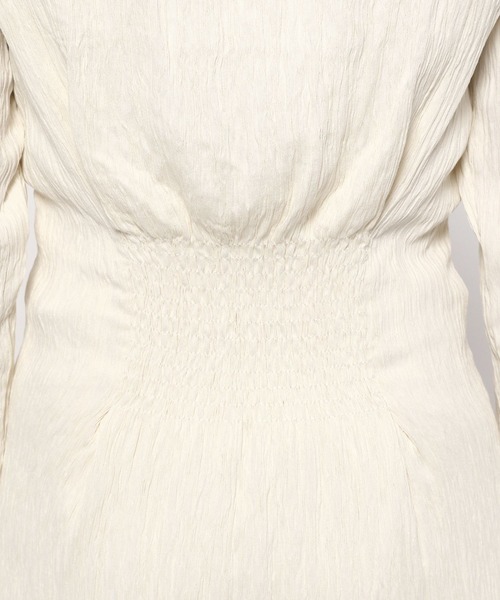 Love,Bonito（ラブボニート）の「アーリン テクスチャード ボートネック コラムドレス（ワンピース・レディース・クリーム/ブラック・X-SMALL/SMALL/MEDIUM/LARGE）」の16枚目の写真