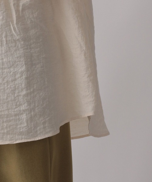 LOWRYS FARM（ローリーズファーム）の「ボウタイブラウス　172266（シャツ/ブラウス・レディース・アイボリー/グレー/ブルー・FREE）」の21枚目の写真