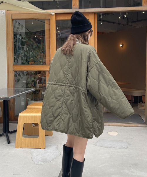 LE MORE（リモア）の「カラーリブニット帽（ニットキャップ/ビーニー・レディース・ピンク/ブラック/ベージュ/アイボリー・FREE）」の5枚目の写真