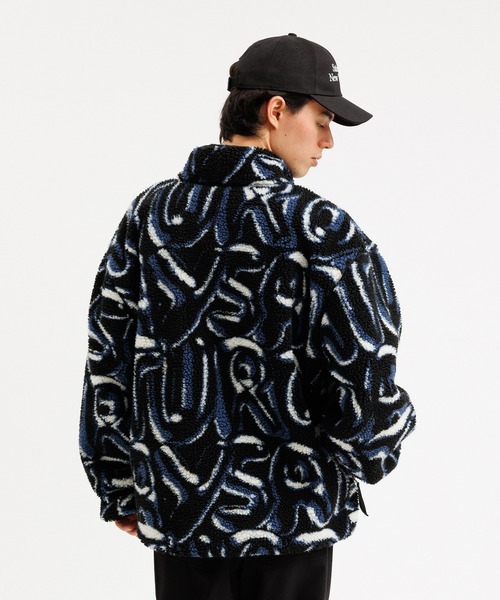 Saturdays NYC（サタデーズ ニューヨークシティ ）の「Spencer Spellout Polar Fleece Full Zip Jacket（その他アウター・メンズ・ブルー/ブラウン系その他2・M/L/XL/S/X-SMALL）」の15枚目の写真