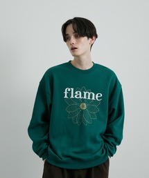 JUNRED（ジュンレッド）の「FRAMEフラワービッグスウェット（スウェット・メンズ）」