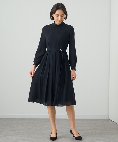 セール】シアードビーレースプリーツ ワンピース（ワンピース）｜ANAYI