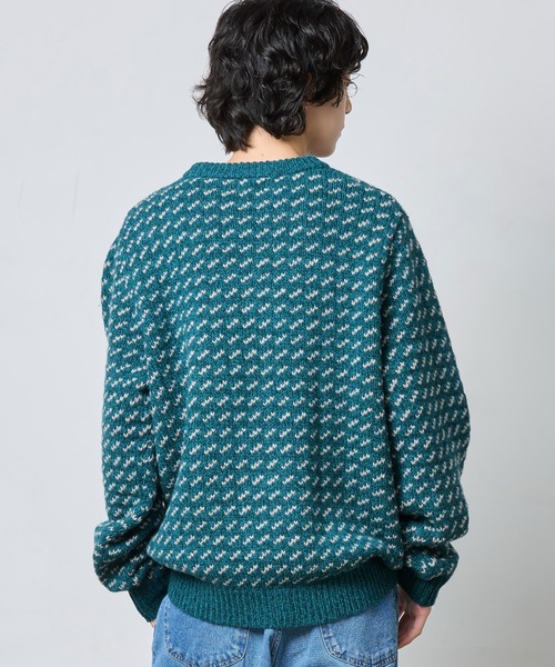 ビーンズ・クラシック・ラグ・ウール・セーター、クルーネック