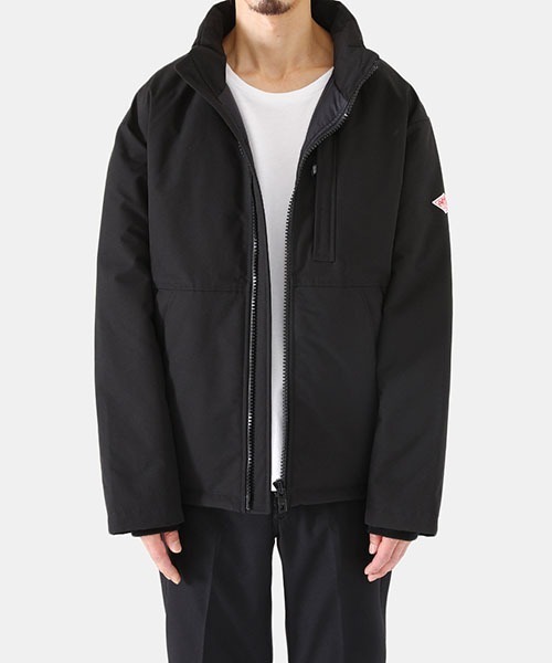 ダントン　DANTON 黒 ダウンジャケット M DANTON（ダントン）の「DANTON / ダントン：STAND COLLAR DOWN