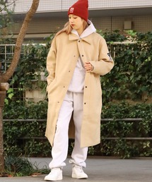 ✨新品タグ付き✨PUMA × ami 朱色トレンチコートスプリングコート