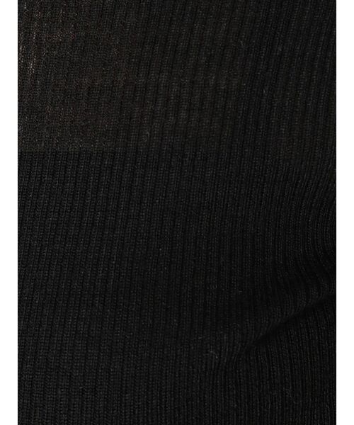 ELENDEEK（エレンディーク）の「ウールミックスシアーニット（ニット/セーター・レディース・ライトグリーン/ブラック/ライトベージュ/オフホワイト・FREE）」の17枚目の写真