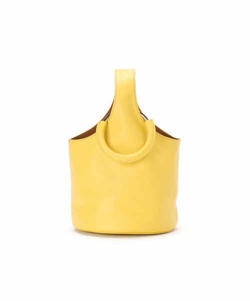 HASHIBAMI（ハシバミ）の「【Hashibami】 別注リバーシブルバッグ（ハンドバッグ・レディース・イエロー/アイボリー・FREE）」の8枚目の写真