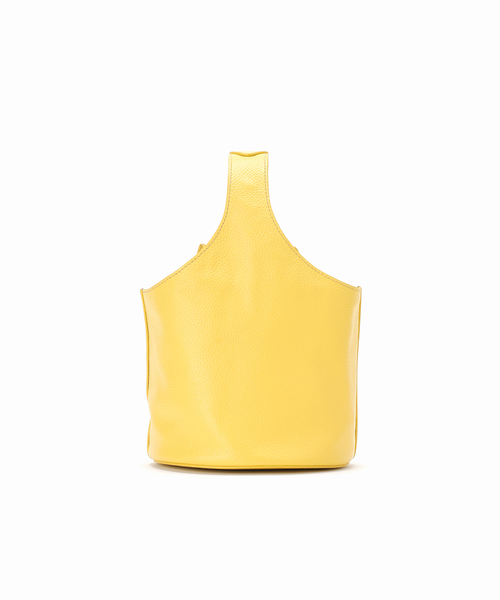 HASHIBAMI（ハシバミ）の「【Hashibami】 別注リバーシブルバッグ（ハンドバッグ・レディース・イエロー/アイボリー・FREE）」の10枚目の写真