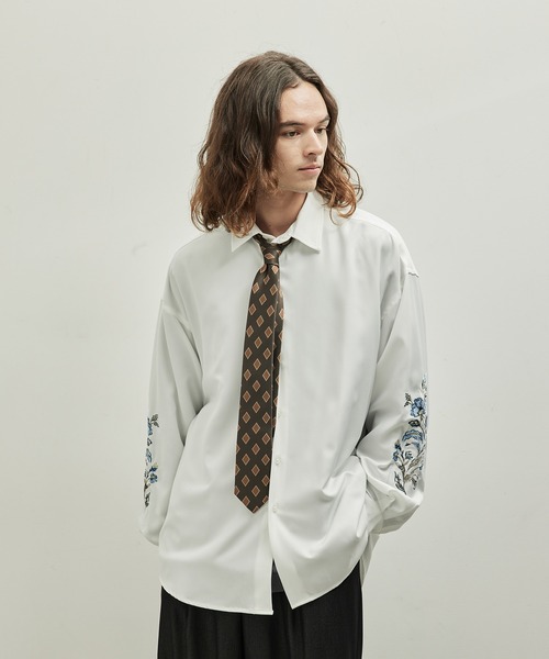 JUNRED(ジュンレッド)の「小紋柄ネクタイ(ネクタイ・メンズ・グリーン/ネイビー/ダークブラウン/グリーン系その他/ブルー系その他/ブラウン・FREE)」の18枚目の写真