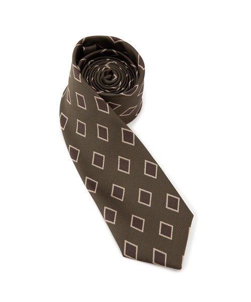 JUNRED(ジュンレッド)の「小紋柄ネクタイ(ネクタイ・メンズ・グリーン/ネイビー/ダークブラウン/グリーン系その他/ブルー系その他/ブラウン・FREE)」の12枚目の写真