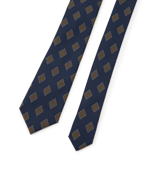 JUNRED(ジュンレッド)の「小紋柄ネクタイ(ネクタイ・メンズ・グリーン/ネイビー/ダークブラウン/グリーン系その他/ブルー系その他/ブラウン・FREE)」の9枚目の写真