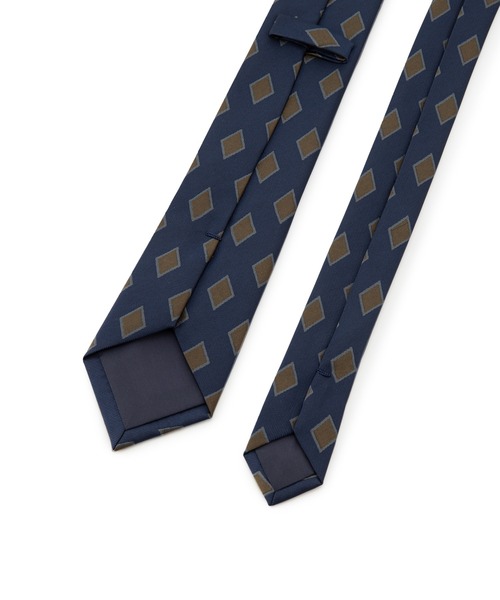 JUNRED(ジュンレッド)の「小紋柄ネクタイ(ネクタイ・メンズ・グリーン/ネイビー/ダークブラウン/グリーン系その他/ブルー系その他/ブラウン・FREE)」の8枚目の写真