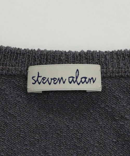 ＜Steven Alan＞KNIT YARN CACHECOEUR steven alan - 【YELLOW】【FREE】<Steven Alan>KNIT YARN CACHECOEUR
