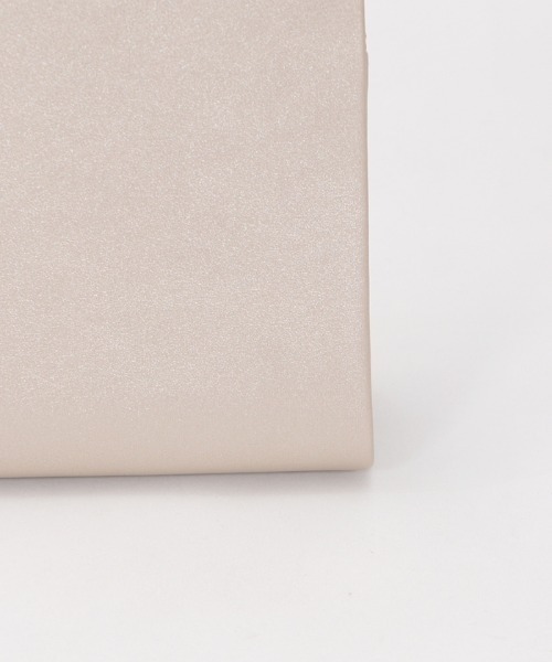 axes femme（アクシーズファム）の「パール金具クラッチバッグ（クラッチバッグ・レディース・ベージュ/ブラック・FREE）」の18枚目の写真