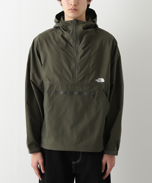 THE NORTH FACE(ザノースフェイス)の「【THE NORTH FACE / ザ ノースフェイス】Compact Anorak(マウンテンパーカー・メンズ・カーキ/ブラック・LARGE/MEDIUM/X-LARGE)」の5枚目の写真