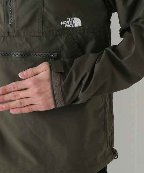 THE NORTH FACE(ザノースフェイス)の「【THE NORTH FACE / ザ ノースフェイス】Compact Anorak(マウンテンパーカー・メンズ・カーキ/ブラック・LARGE/MEDIUM/X-LARGE)」の11枚目の写真