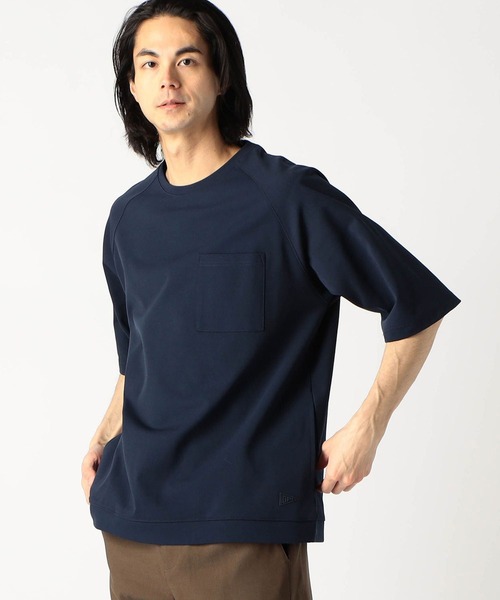 Grand PARK(グランドパーク)の「圧縮マイクロ鹿の子半袖スウェット(セットアップ対応アイテム)(Tシャツ/カットソー・メンズ・ブラック/ホワイト/ネイビー/グレー・X-LARGE/MEDIUM/LARGE)」の21枚目の写真