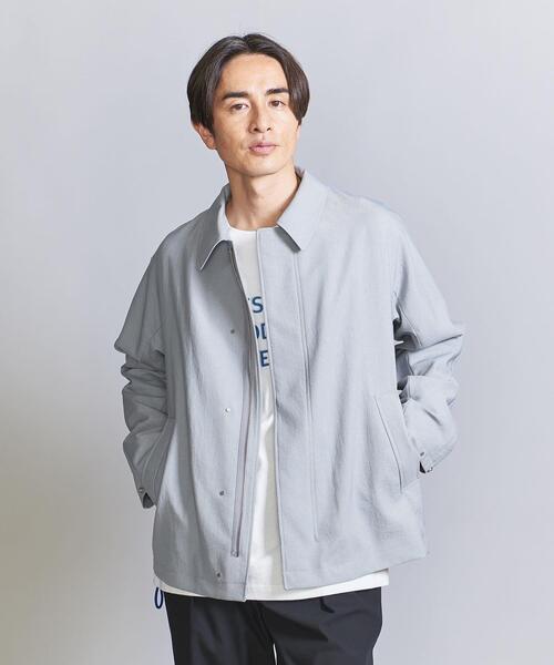 BEAUTY&YOUTH UNITED ARROWS（ビューティーアンドユースユナイテッドアローズ）の「ツイスト ドルマンスリーブ ブルゾン（ブルゾン・メンズ・ベージュ/ライトグレー/ロイヤルブルー・L/XL/S/M）」の12枚目の写真