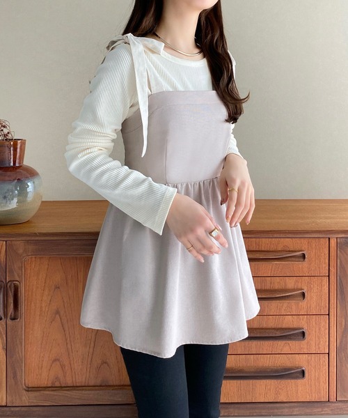 未使用 Baserange Page top リネン変形キャミソール アイボリー 希少】Baserange Page top リネン変形キャミソール アイボリー