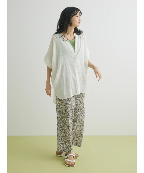 CRAFT STANDARD BOUTIQUE(クラフトスタンダードブティック)の「総花柄イージーパンツ ◆(その他パンツ・レディース・ナチュラル/イエロー・FREE)」の10枚目の写真