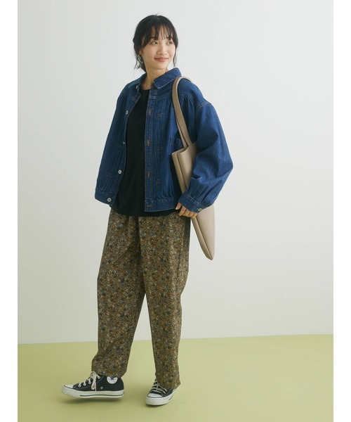 CRAFT STANDARD BOUTIQUE(クラフトスタンダードブティック)の「総花柄イージーパンツ ◆(その他パンツ・レディース・ナチュラル/イエロー・FREE)」の21枚目の写真