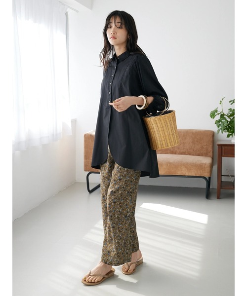 CRAFT STANDARD BOUTIQUE(クラフトスタンダードブティック)の「総花柄イージーパンツ ◆(その他パンツ・レディース・ナチュラル/イエロー・FREE)」の17枚目の写真