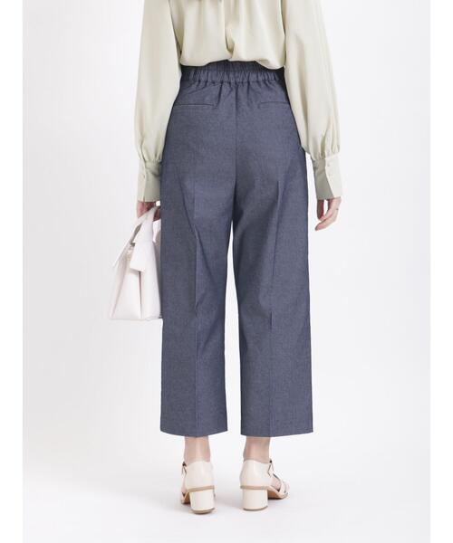 Te chichi(テチチ)の「麻調フリルベルトワイドクロップトパンツ(その他パンツ・レディース・ベージュ/ネイビー/グリーン・SMALL/MEDIUM)」の19枚目の写真