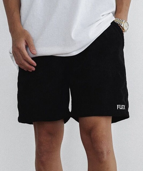 FLEX(フレックス)の「【FLEX】Corduroy short pants(その他パンツ・メンズ・アイボリー/ライトグレー/ライトブルー/ブラック/マスタード・LARGE/X-LARGE/MEDIUM)」の3枚目の写真