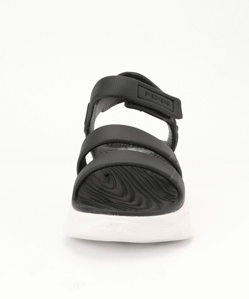 179/WG（イチナナキュウダブルジー）の「SKECHERSストラップ式スニーカーサンダル（サンダル・レディース・ブラック・23.0cm）」の6枚目の写真