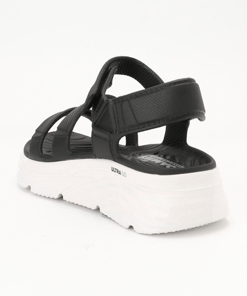 179/WG（イチナナキュウダブルジー）の「SKECHERSストラップ式スニーカーサンダル（サンダル・レディース・ブラック・23.0cm）」の7枚目の写真