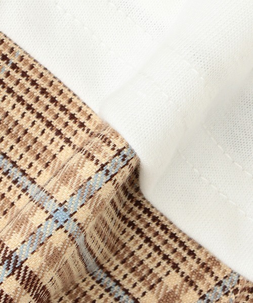 LOVETOXIC（ラブトキシック）の「ビスチェショートパンツ半T3点SET（シャツワンピース・キッズ・ブルー/マルチ/グリーン・L/SS/M/S）」の16枚目の写真