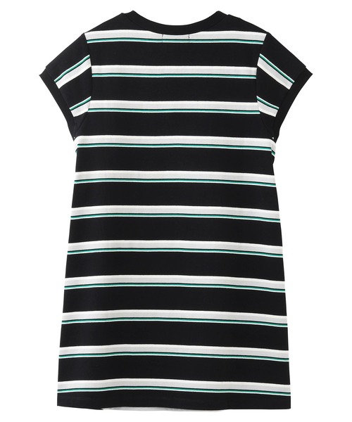 MILKFED.（ミルクフェド）の「MULTI STRIPED TUNIC（チュニック・レディース・グリーン/ブラック・ONE SIZE）」の6枚目の写真