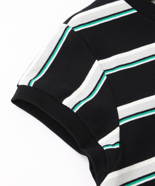 MILKFED.（ミルクフェド）の「MULTI STRIPED TUNIC（チュニック・レディース・グリーン/ブラック・ONE SIZE）」の10枚目の写真
