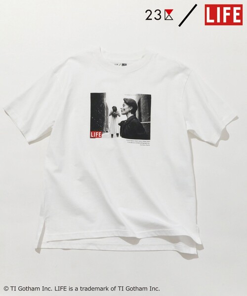 【23区/LIFE】PHOTOTシャツ
