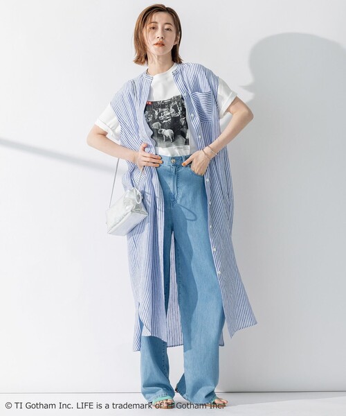 【23区/LIFE】PHOTOTシャツ