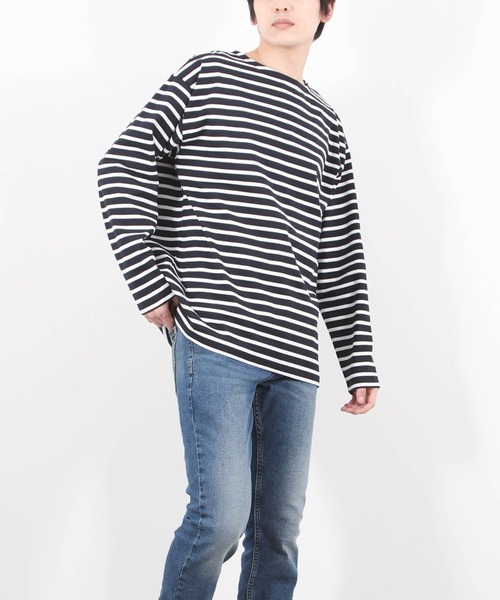 R&D.M.Co- /ボートネック長袖Tシャツ /Mサイズ★新品 R&D.M.Co- /ボートネック長袖Tシャツ /Mサイズ☆新品