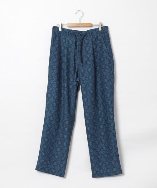 coen（コーエン）の「ダマスク柄プリントパンツ（スラックス・メンズ・ネイビー/ダークグレー・XL/M/L/S）」の10枚目の写真