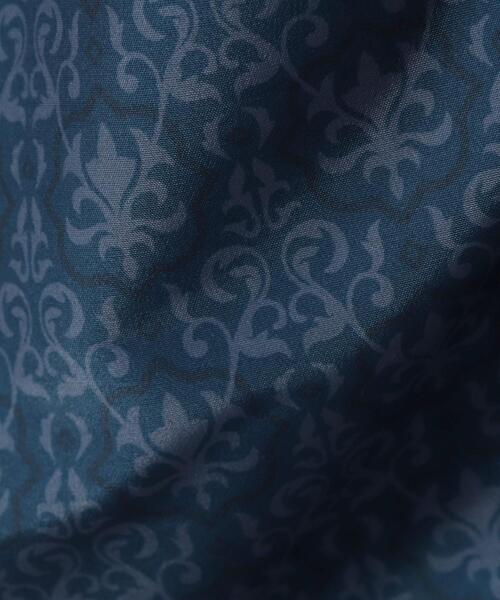 coen（コーエン）の「ダマスク柄プリントパンツ（スラックス・メンズ・ネイビー/ダークグレー・XL/M/L/S）」の5枚目の写真