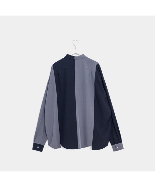 APPLEBUM（アップルバム）の「Switching Shirt（シャツ/ブラウス・メンズ・ベージュ/ネイビー・MEDIUM/LARGE/X-LARGE）」の19枚目の写真