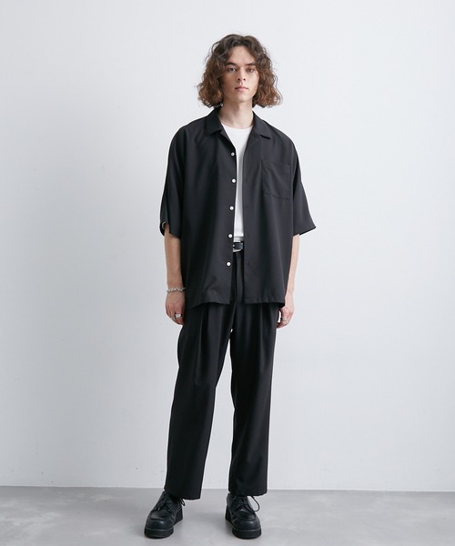  j.n.r.d（ジェー・エヌ・アール・ディー）の「【セットアップ対応】j.n.r.d/AIRYFLOATエアフロートワイドアンクルパンツ（スラックス・メンズ・ブラック/ベージュ/ライトグレー・L/S/M）」の10枚目の写真