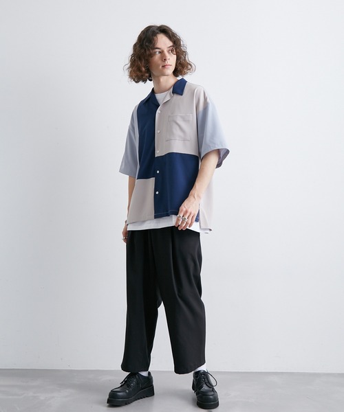  j.n.r.d（ジェー・エヌ・アール・ディー）の「【セットアップ対応】j.n.r.d/AIRYFLOATエアフロートワイドアンクルパンツ（スラックス・メンズ・ブラック/ベージュ/ライトグレー・L/S/M）」の12枚目の写真