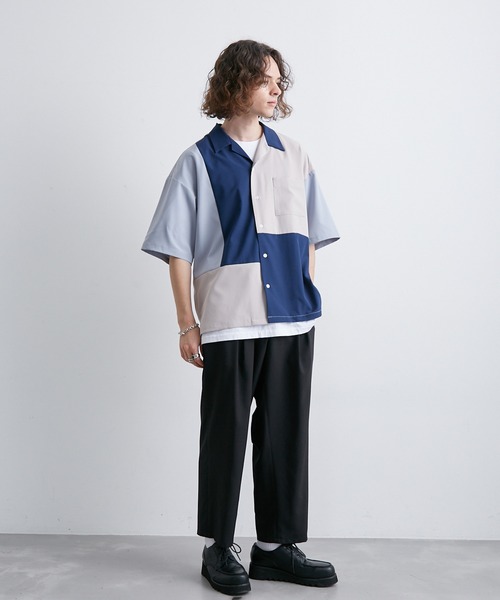  j.n.r.d（ジェー・エヌ・アール・ディー）の「【セットアップ対応】j.n.r.d/AIRYFLOATエアフロートワイドアンクルパンツ（スラックス・メンズ・ブラック/ベージュ/ライトグレー・L/S/M）」の13枚目の写真