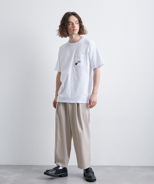  j.n.r.d（ジェー・エヌ・アール・ディー）の「【セットアップ対応】j.n.r.d/AIRYFLOATエアフロートワイドアンクルパンツ（スラックス・メンズ・ブラック/ベージュ/ライトグレー・L/S/M）」の20枚目の写真