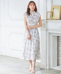 INGNI | 花柄フリルノースリ／ワンピース(ワンピース)