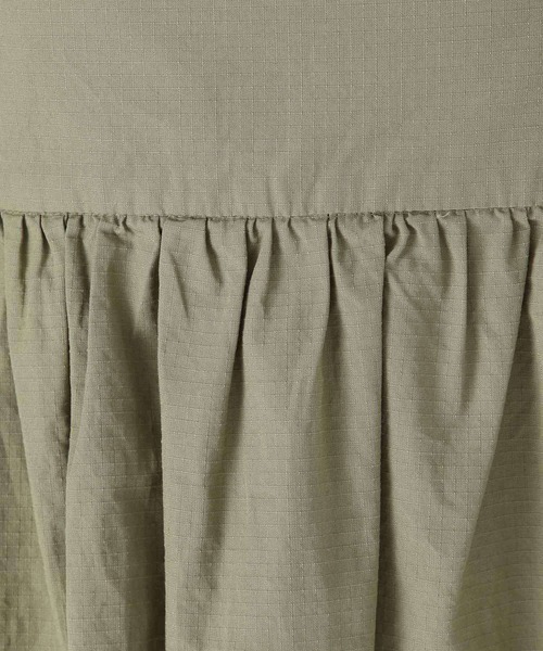 niko and...（ニコアンド）の「リップ&デニム風キャミ（キャミソール・レディース・ブルー/カーキ/チャコール・FREE）」の14枚目の写真