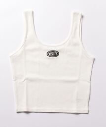 【X-girl /エックスガール】 OVAL LOGO TANK TOP