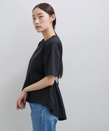 ADAM ET ROPE' | 【サステナブル】バックシャーリングTEE(Tシャツ/カットソー)