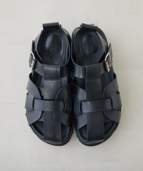 PUAL CE CIN（ピュアルセシン）の「ボリュームソールグルカサンダル（サンダル・レディース・ブラック・MEDIUM/LARGE）」の3枚目の写真